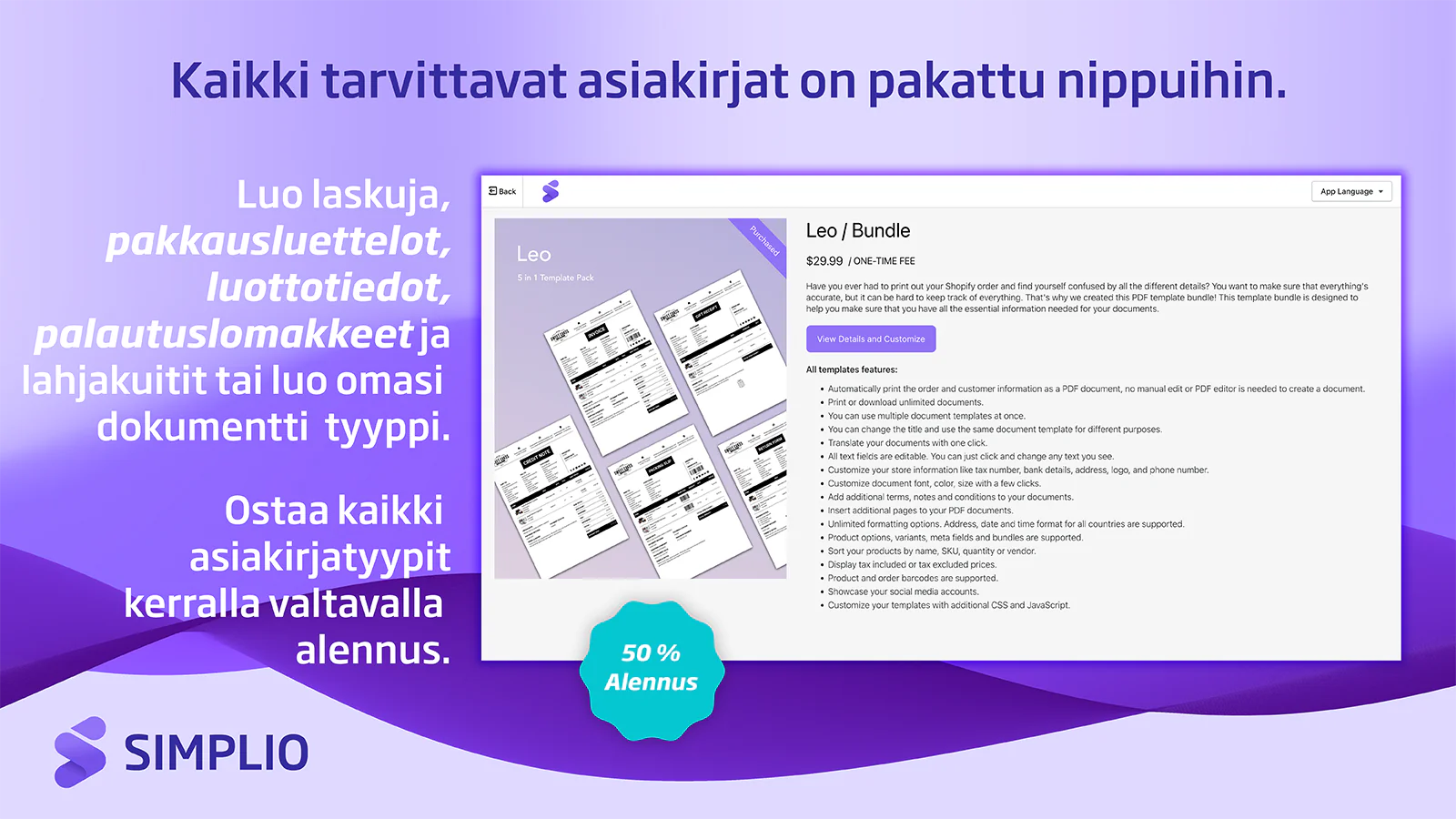 PDF lasku