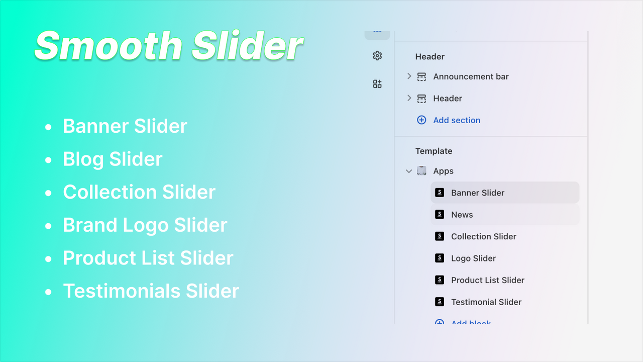 maxapp-smooth slider functie