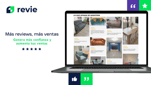 Más reseñas, más ventas