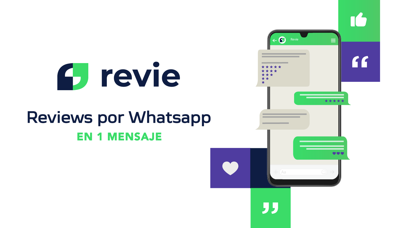 Revie Reviews por Whatsapp