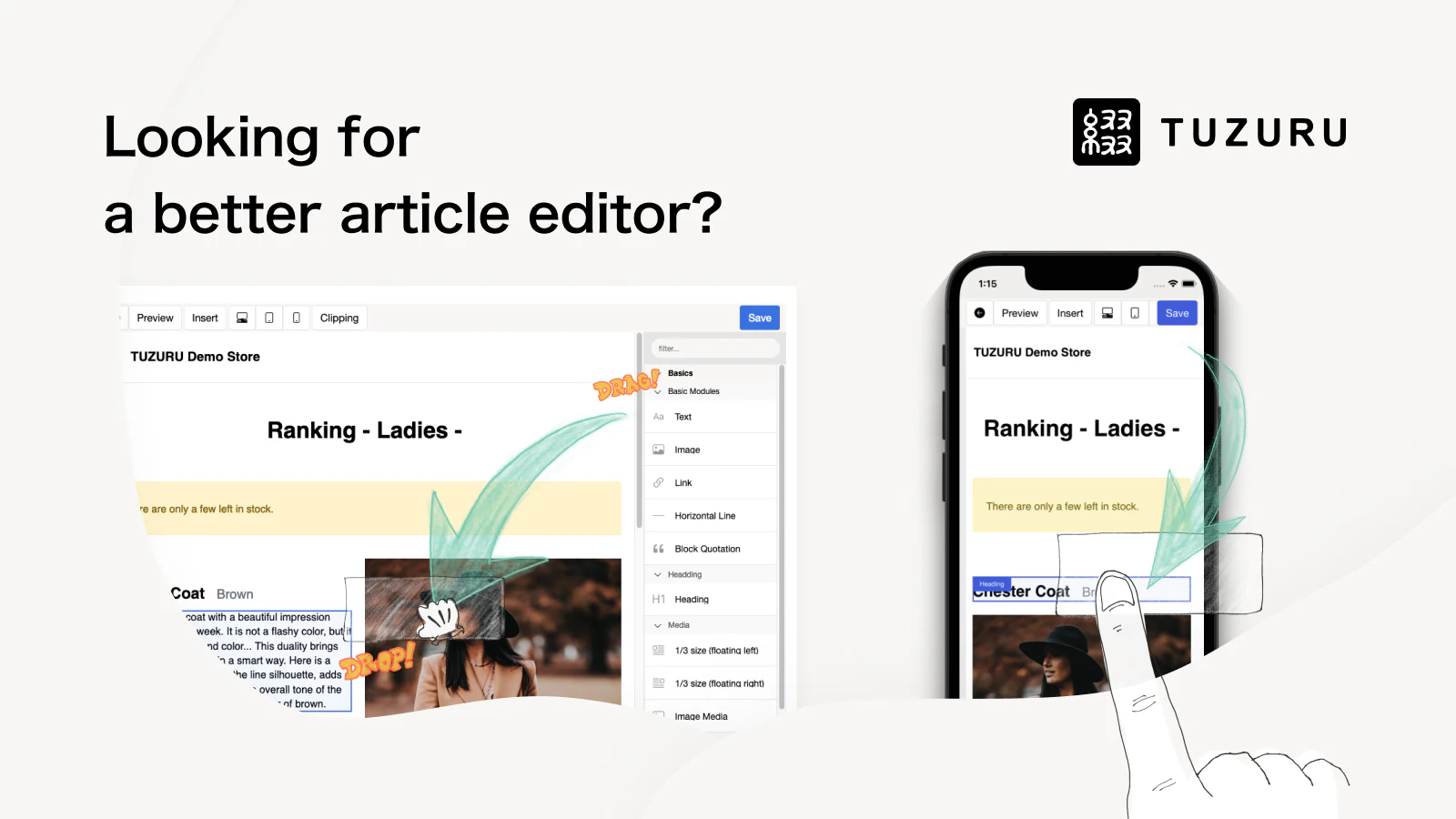 Looking for a better article editor?