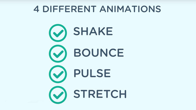 4 Animaciones Diferentes