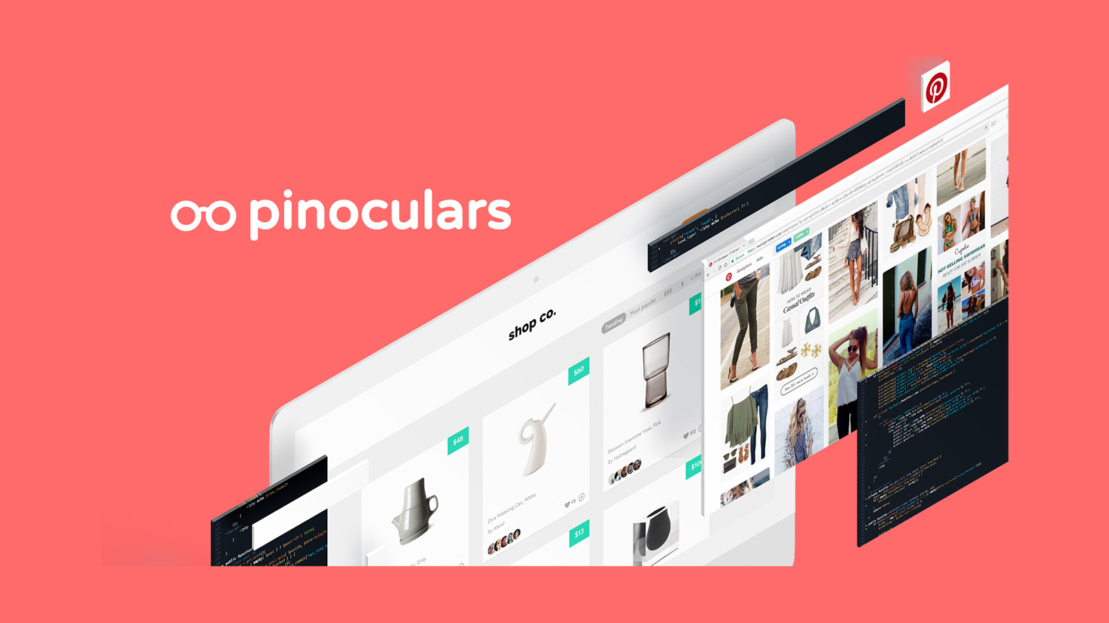 Pinoculars ajoute un suivi avancé pour votre balise Pinterest.