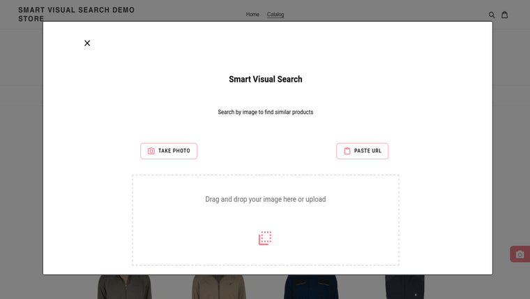 Smart Visual Search Screenshot