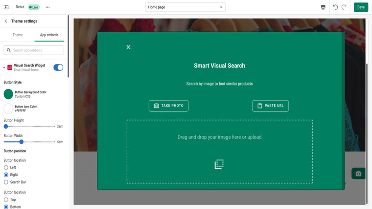 Smart Visual Search Screenshot