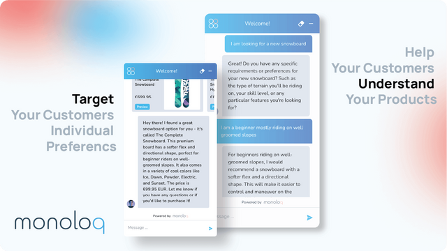 Target individual customer preferences