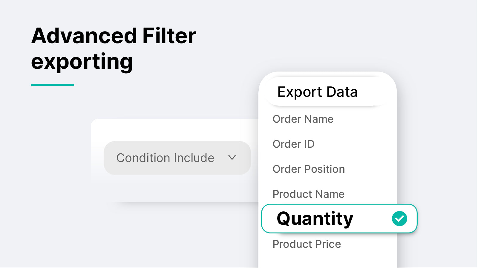 syncX: Order Export Screenshot