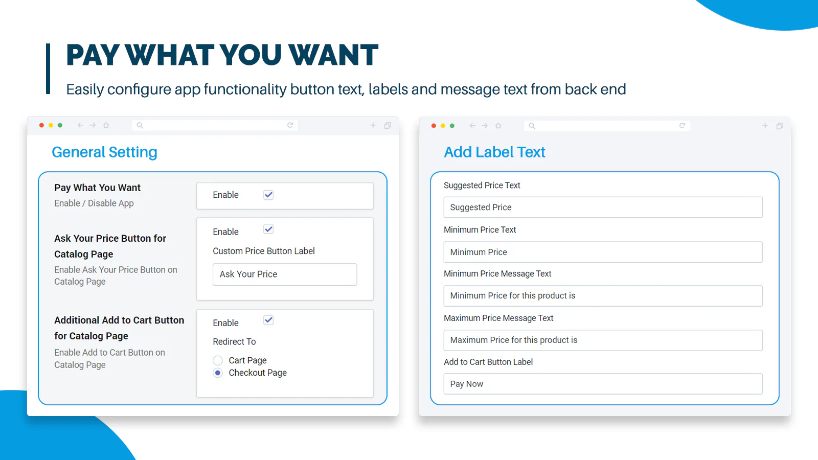 Customize Text of Messages & Labels