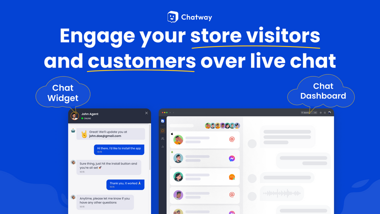 Chatway ‑ Live Chat Support Screenshot