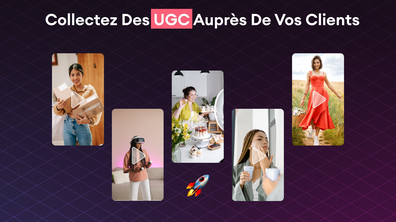 Collectez des vidéos UGC en autopilote auprès de vos clients