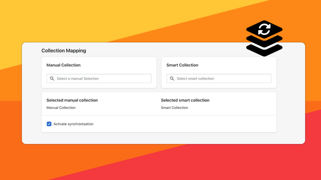 manual and smart collection mapping 