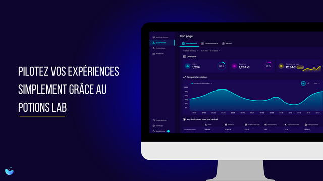 Pilotez vos expériences simplement grâce au Potions Lab