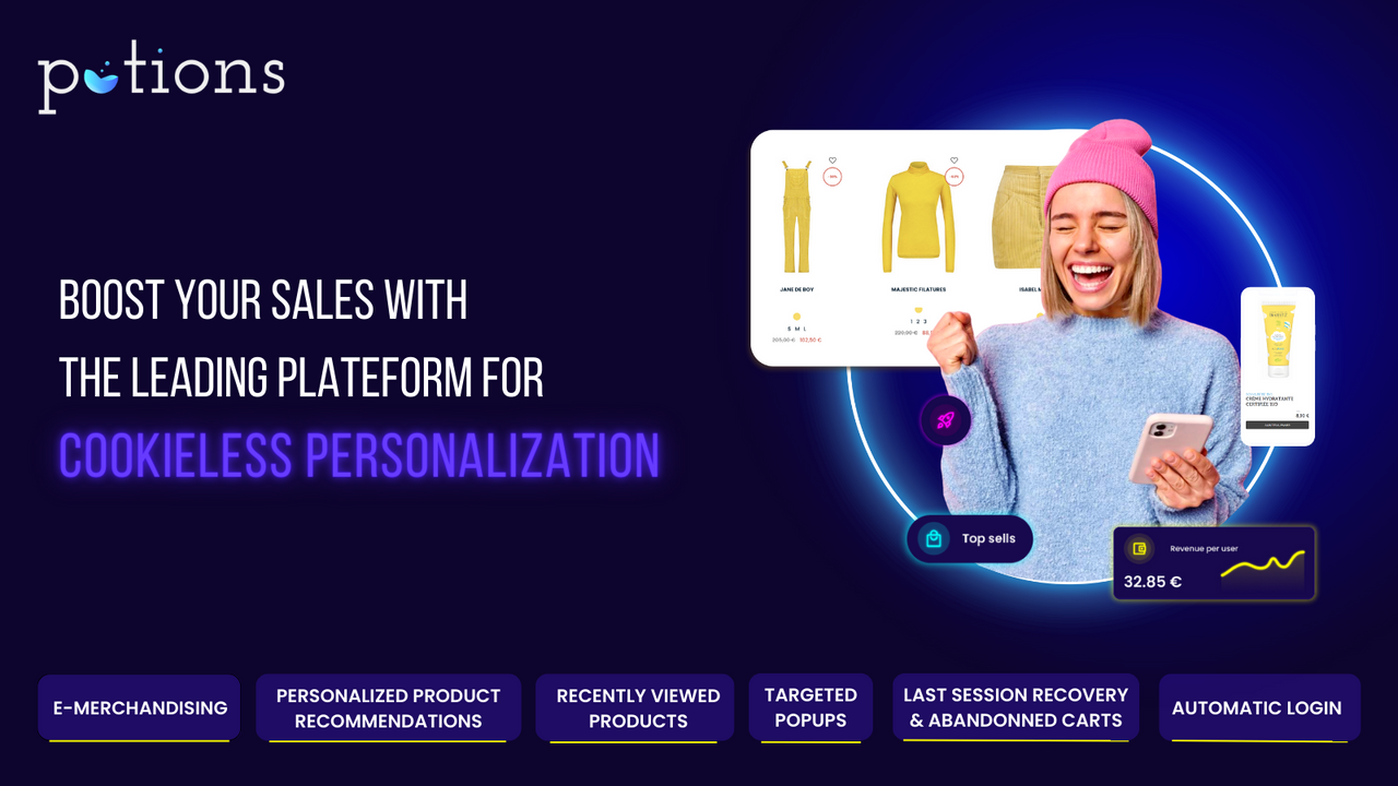 Boost your sales with cookieless personalization