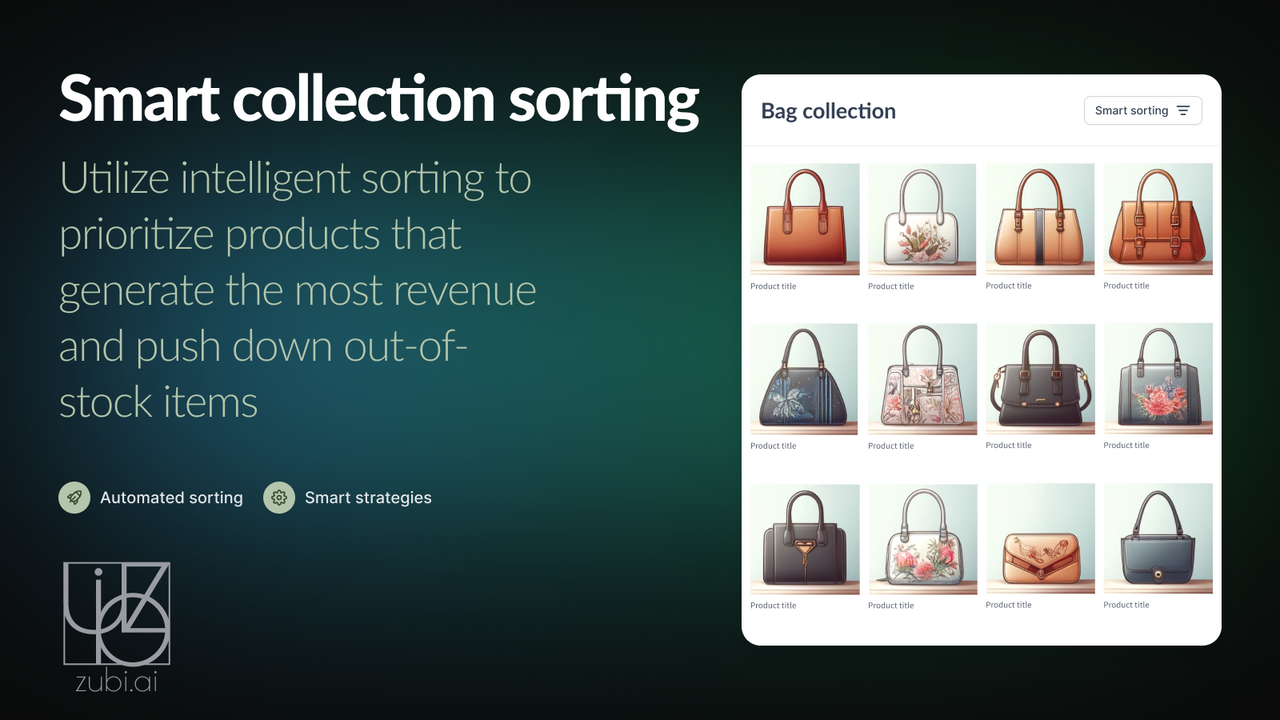 Smart collection sorting
