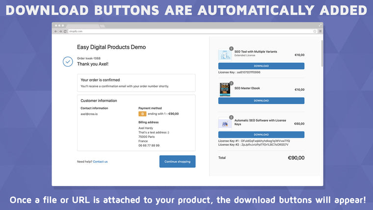 EDP ‑ Easy Digital Products Screenshot