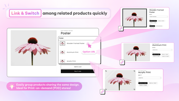 Easify Product Options Variant Screenshot