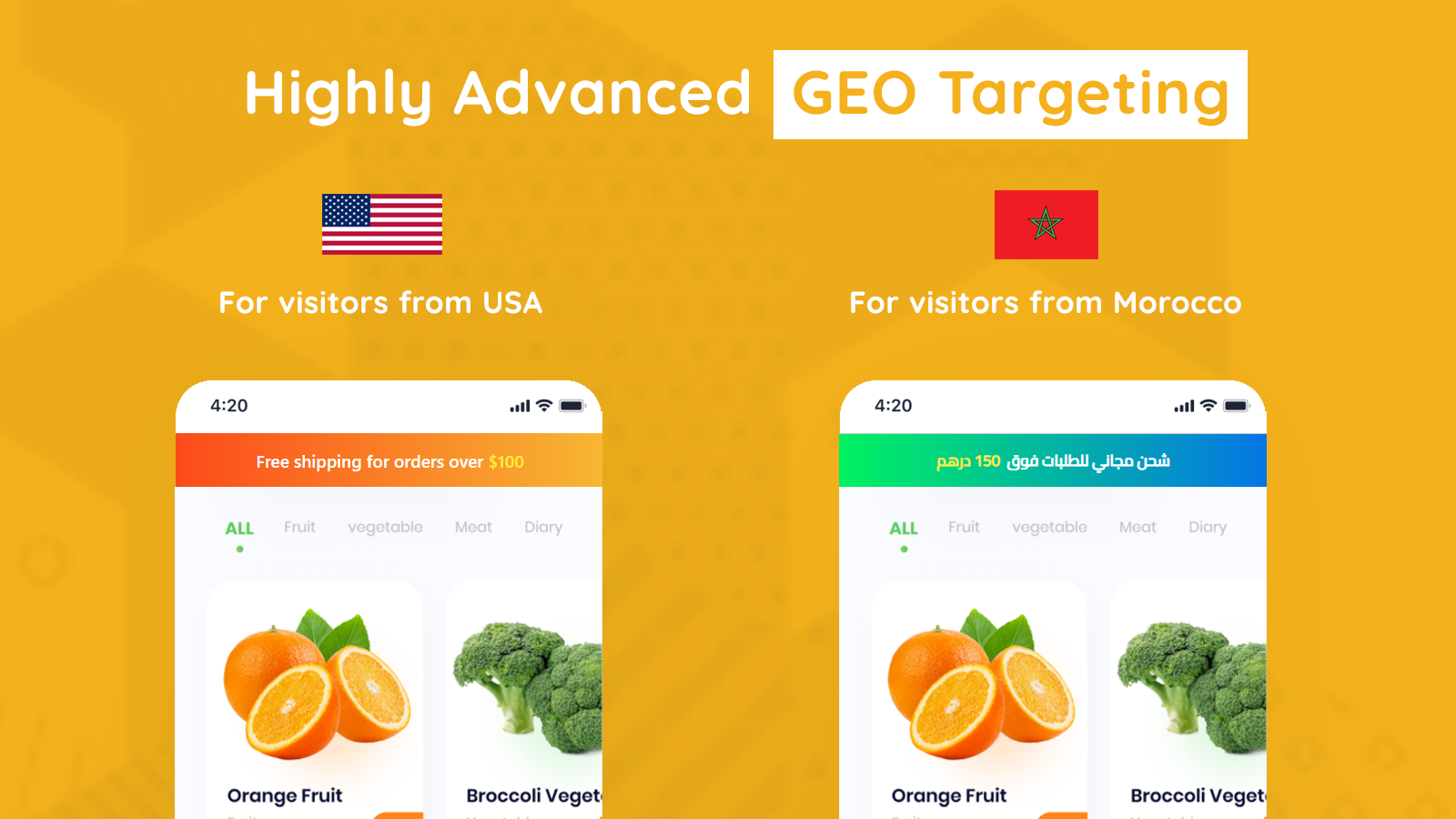 Avancerad Geo Targeting