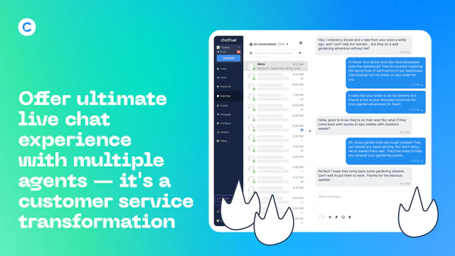 Bieten Sie das ultimative Live-Chat-Erlebnis mit mehreren Agenten