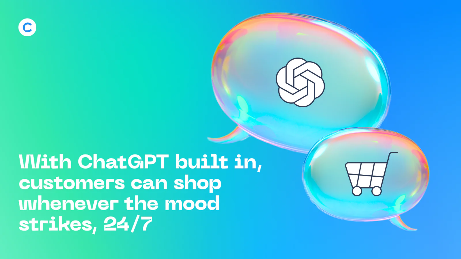 Chatfuel chatbot with ChatGPT built in lets customers shop 24/7