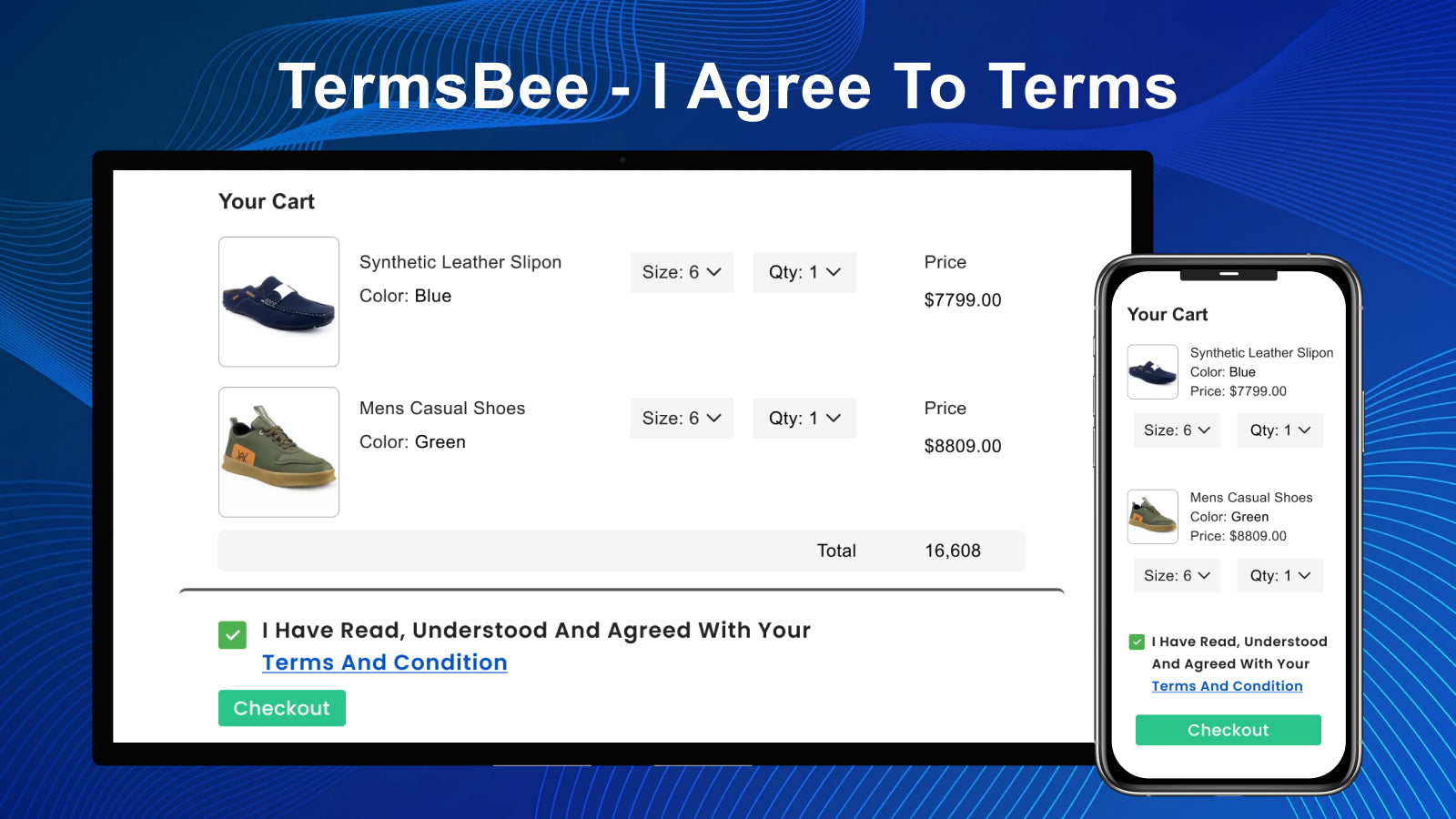 TermsBee ‑ I Agree To Terms Screenshot