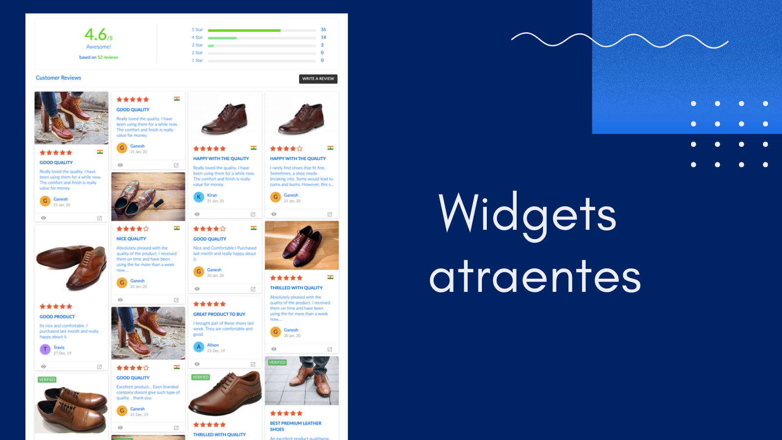 Design atraente de widget