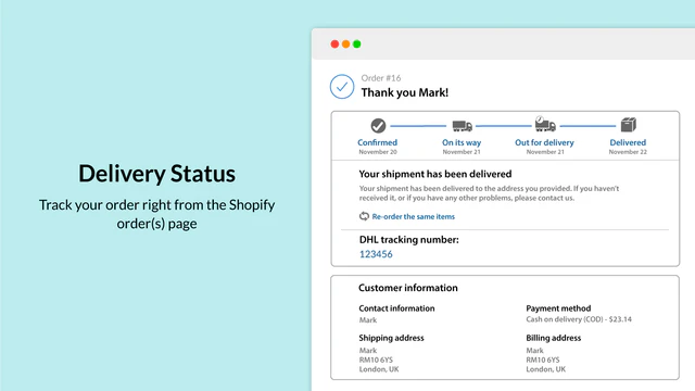 Permita que seus clientes rastreiem seus pedidos dentro do Shopify