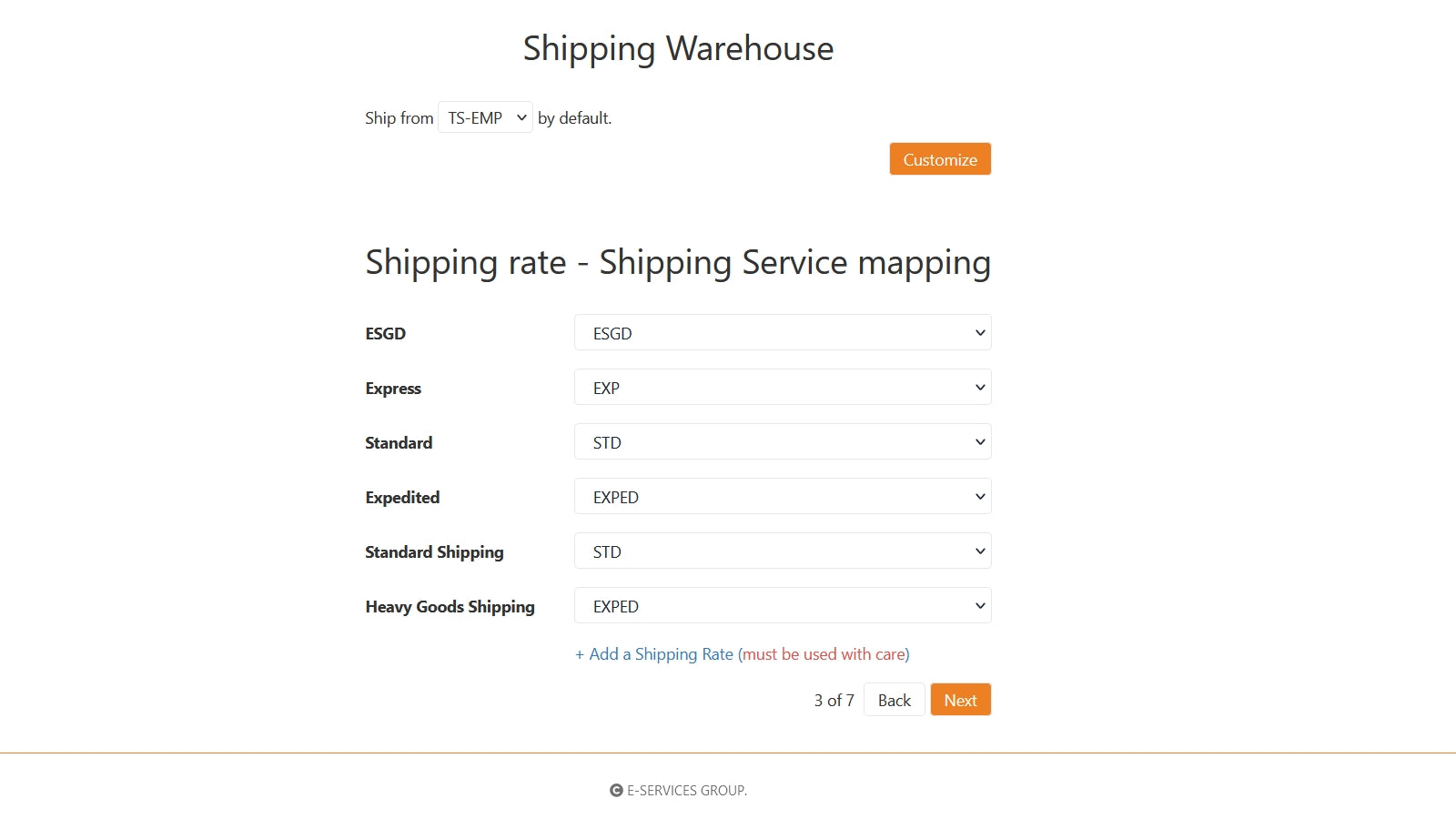 KerryESG Global Fulfillment Screenshot