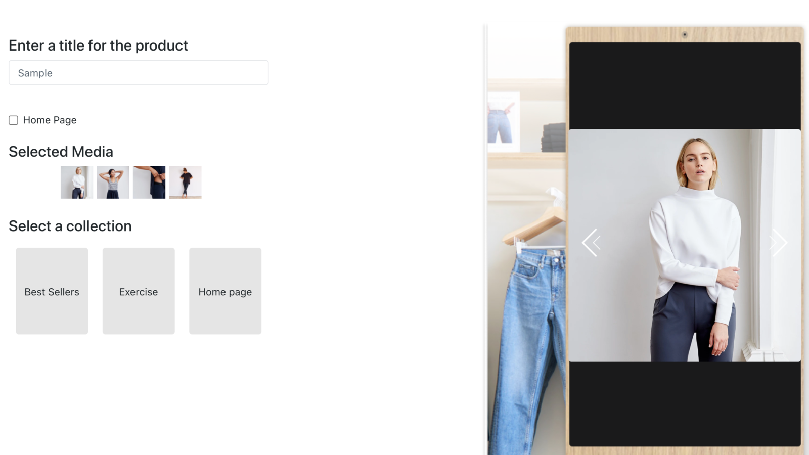 Lightbox Endless Aisle Display - Interactive Checkout Display for your ...