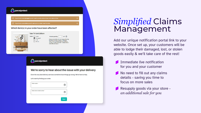 simplified claims management