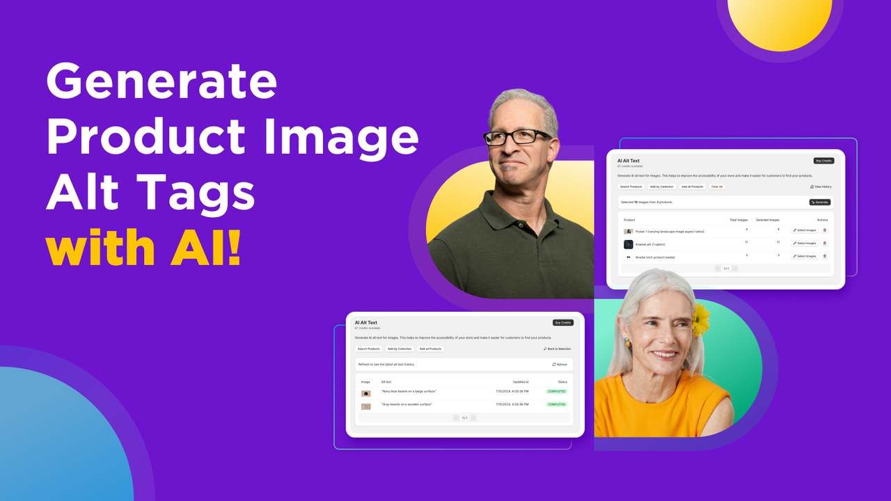 Generate Product Image Alt Tags with AI