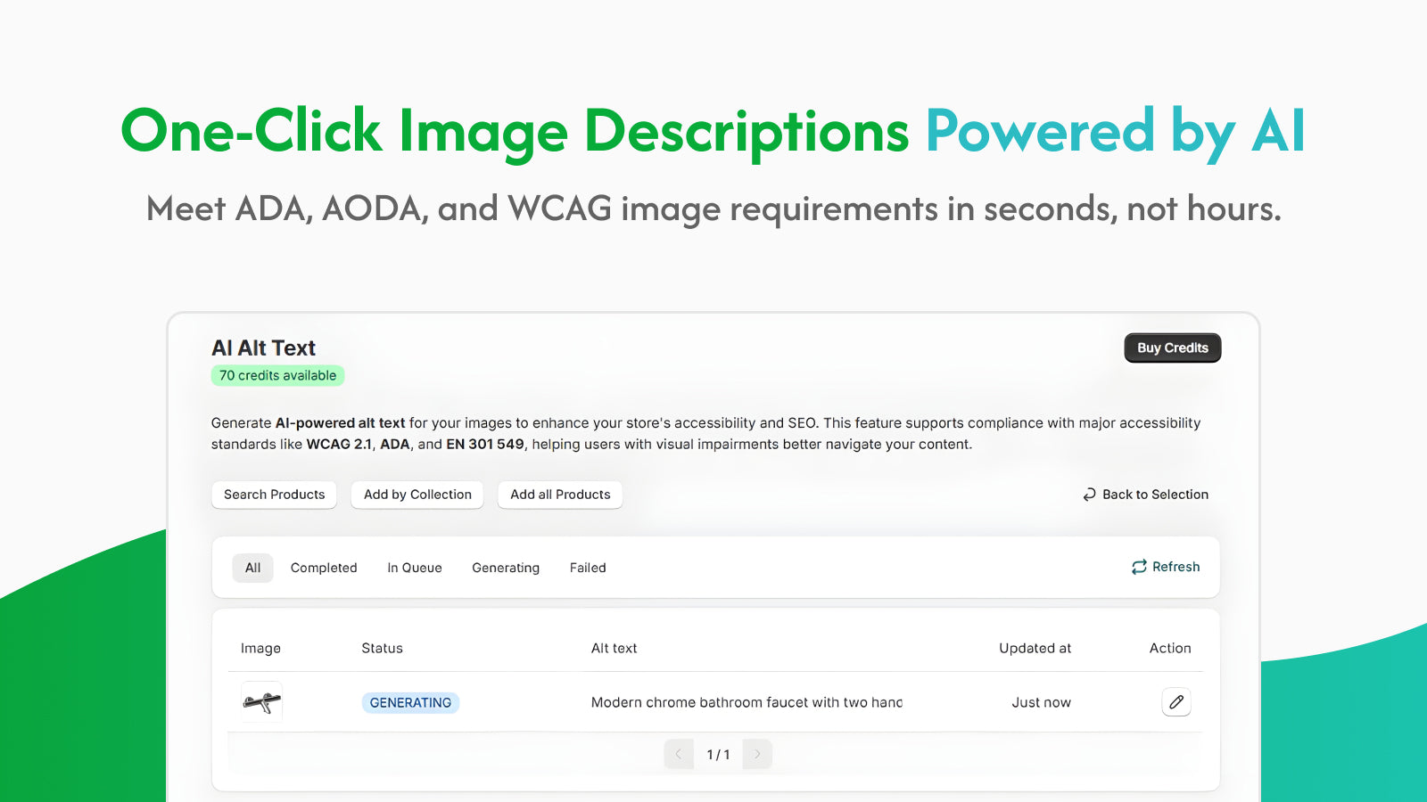 Generate Product Image Alt Tags with AI