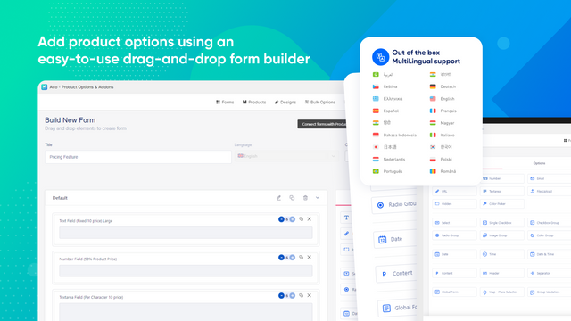 Constructor de formularios arrastrar y soltar