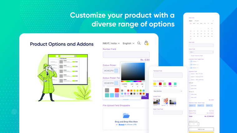 Aco ‑ Product Options & Addons Screenshot