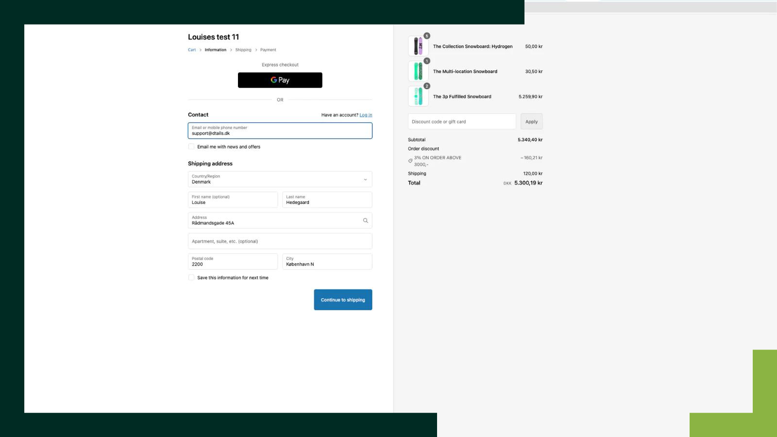 Tiered pricing discount is applied to the cart