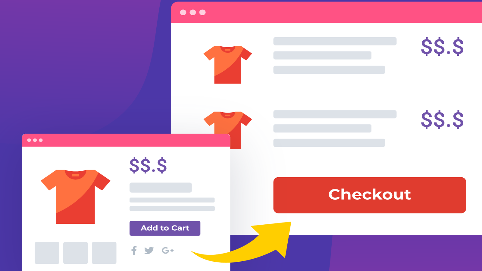 Adicionar ao carrinho fixo & direto para o checkout