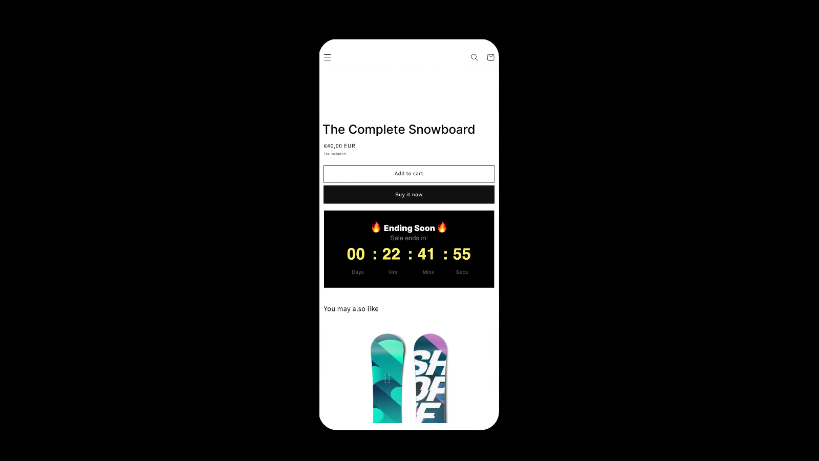 Countdown Central Screenshot