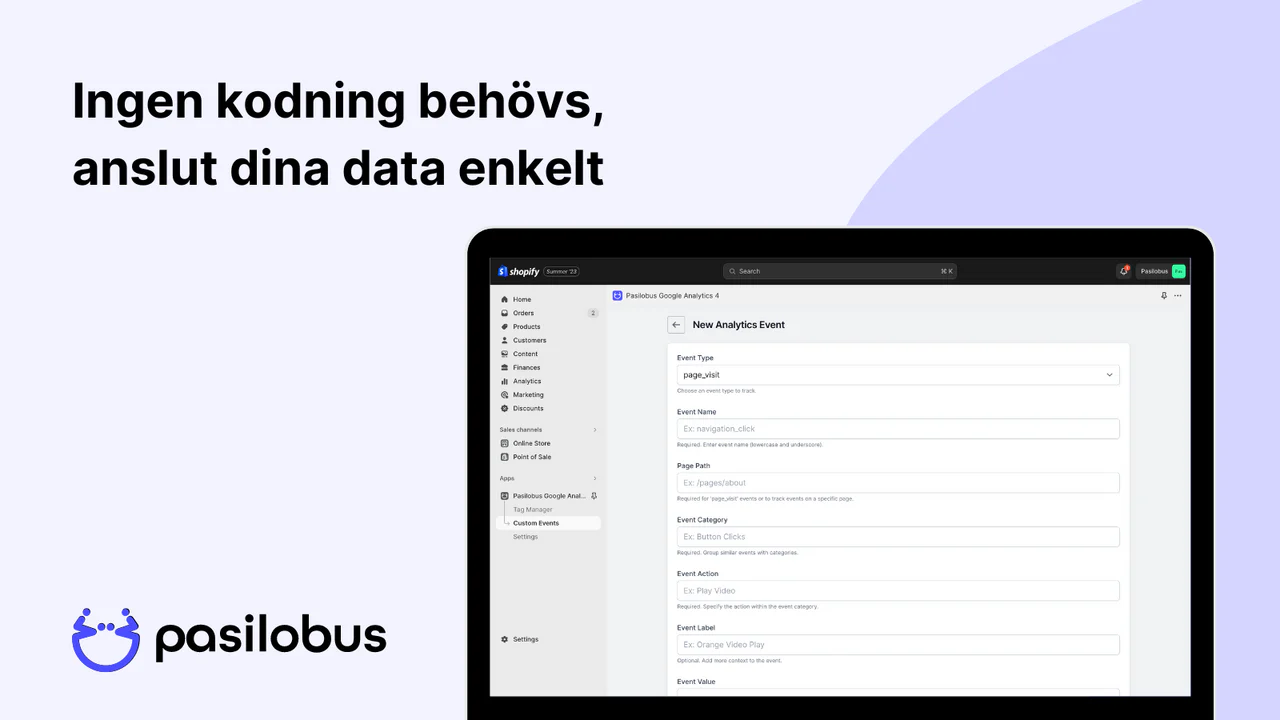 Ingen kodning behövs, anslut dina data enkelt