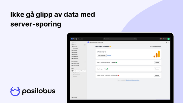 Ikke gå glipp av data med server-sporing