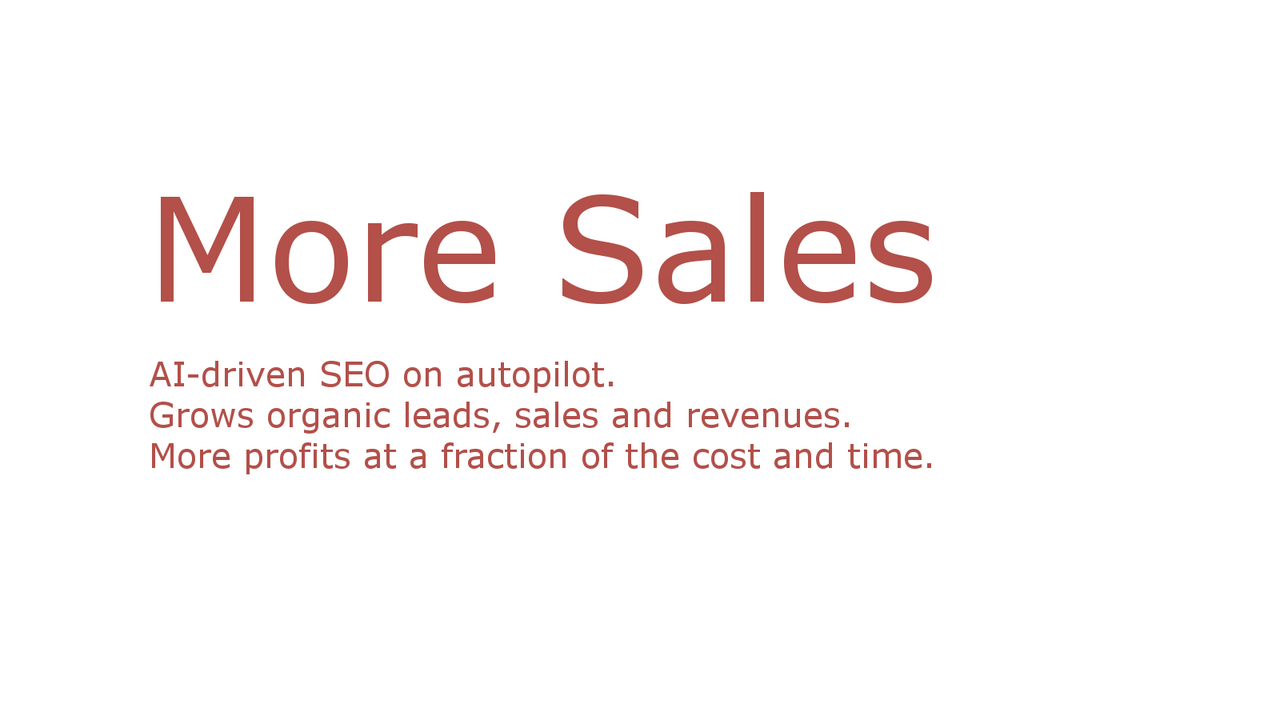 Flere SEO-salg fra Google Søgekonsol