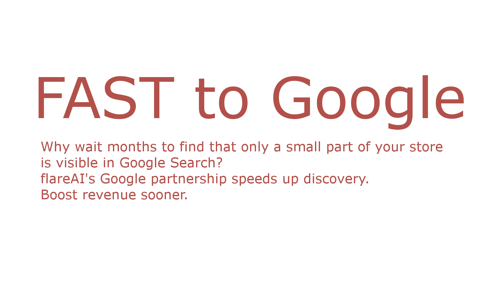 Descubrimiento más rápido en el índice de búsqueda de Google