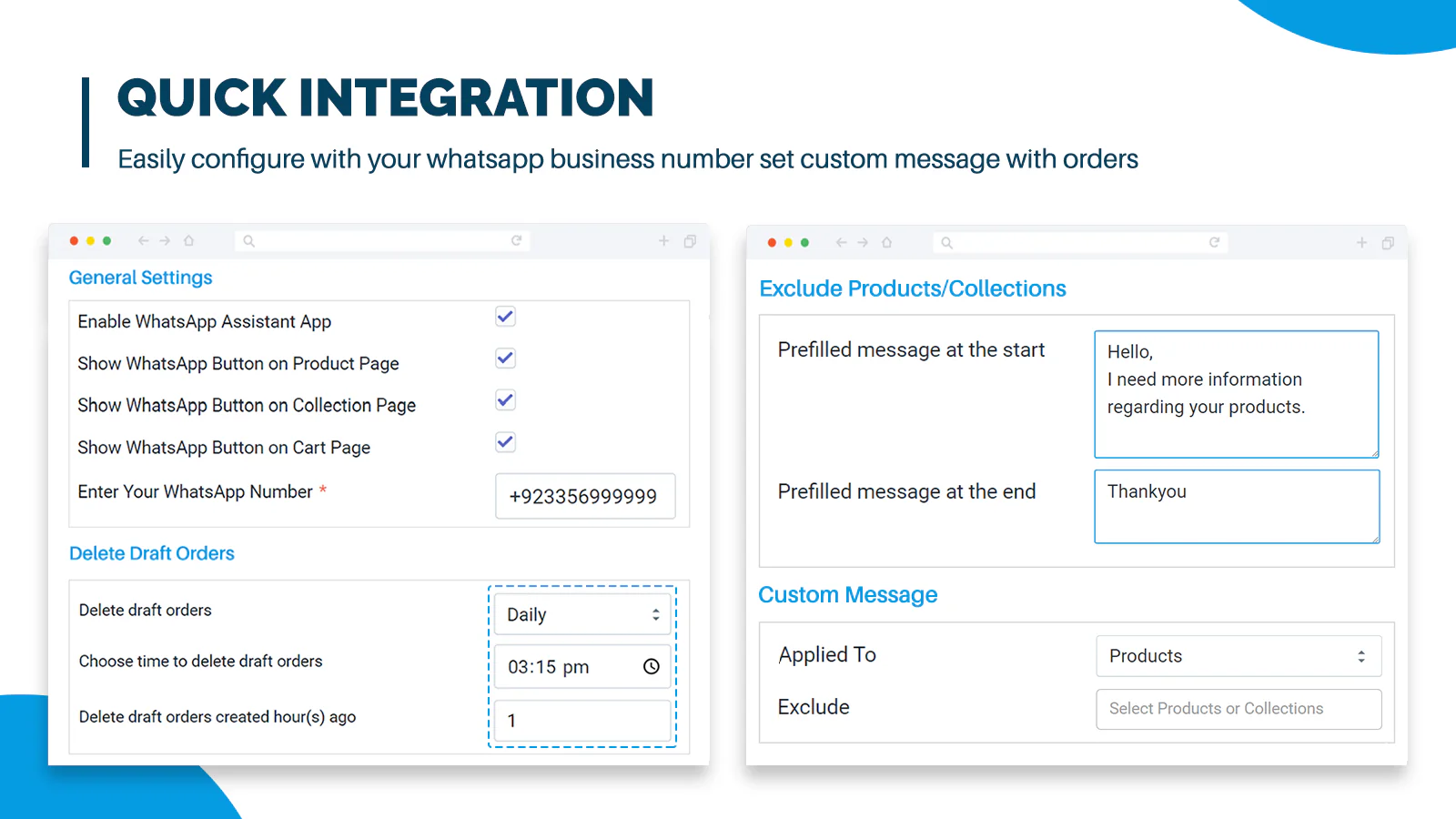 Erweitert die WhatsApp-Integration