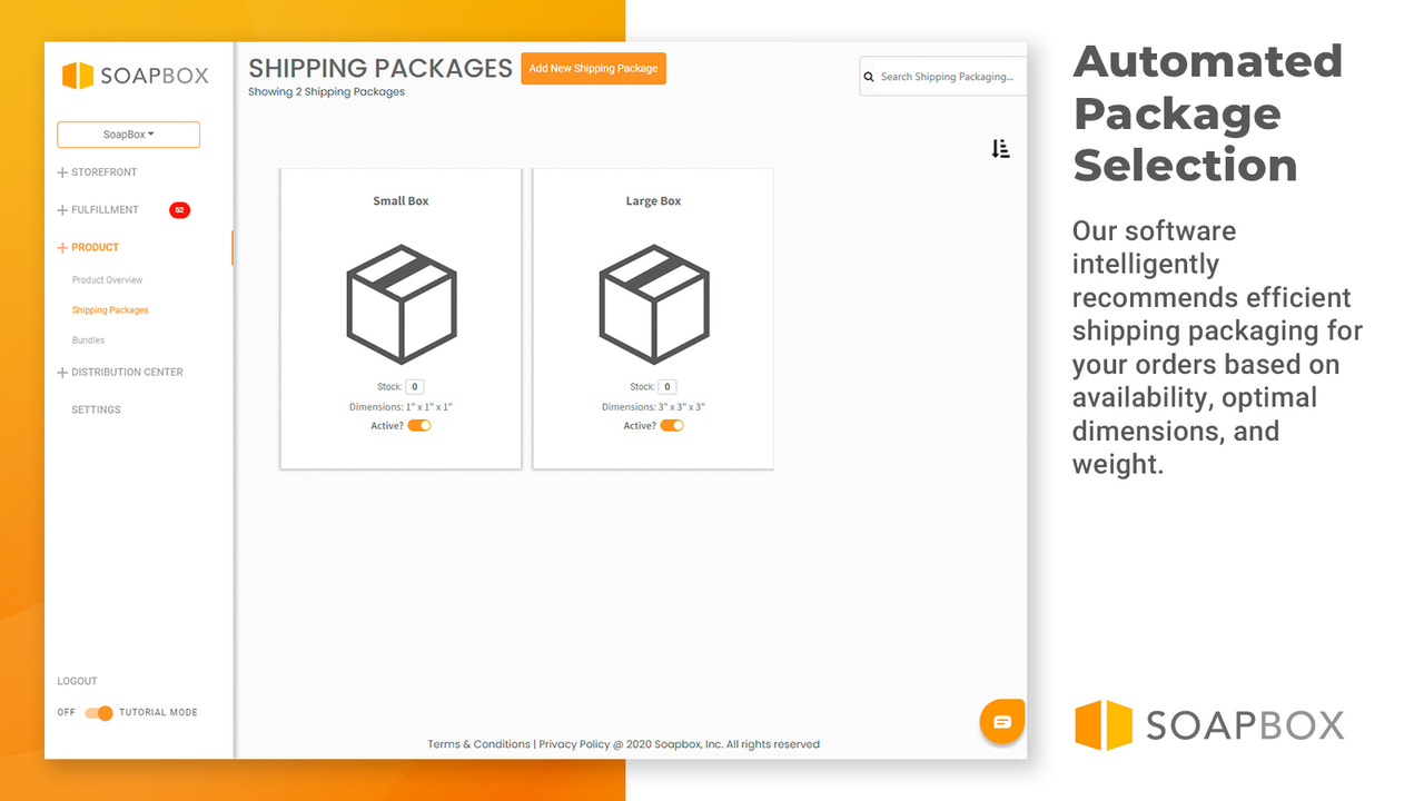 Fulfillment discounts with optimized packaging