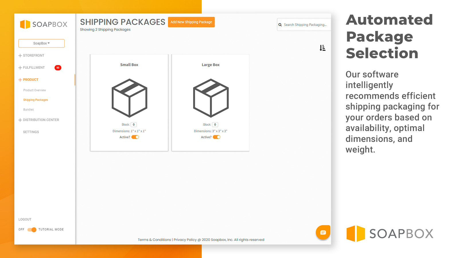 Fulfillment discounts with optimized packaging