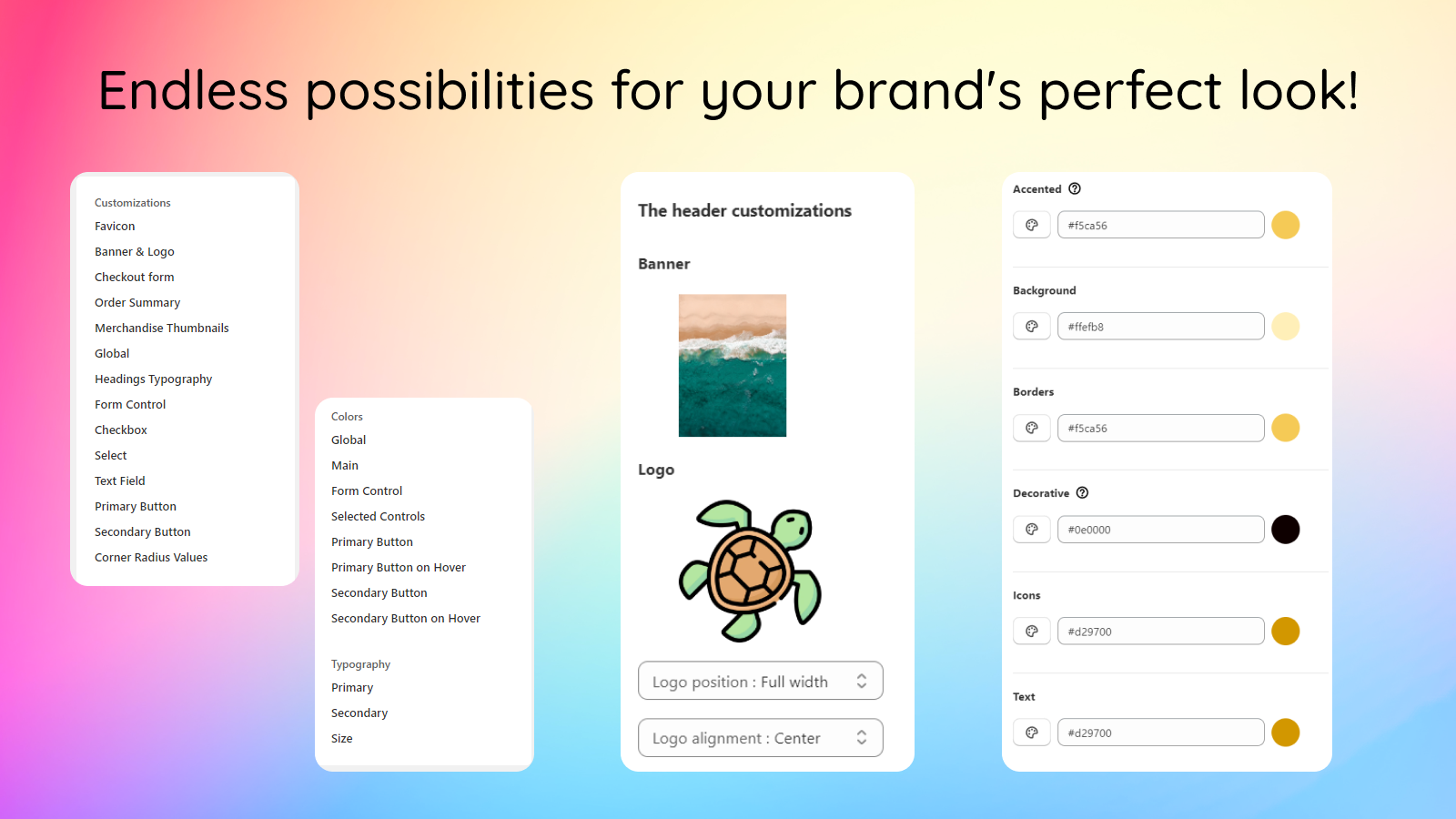 BrandCraft ‑ Checkout Editor Screenshot