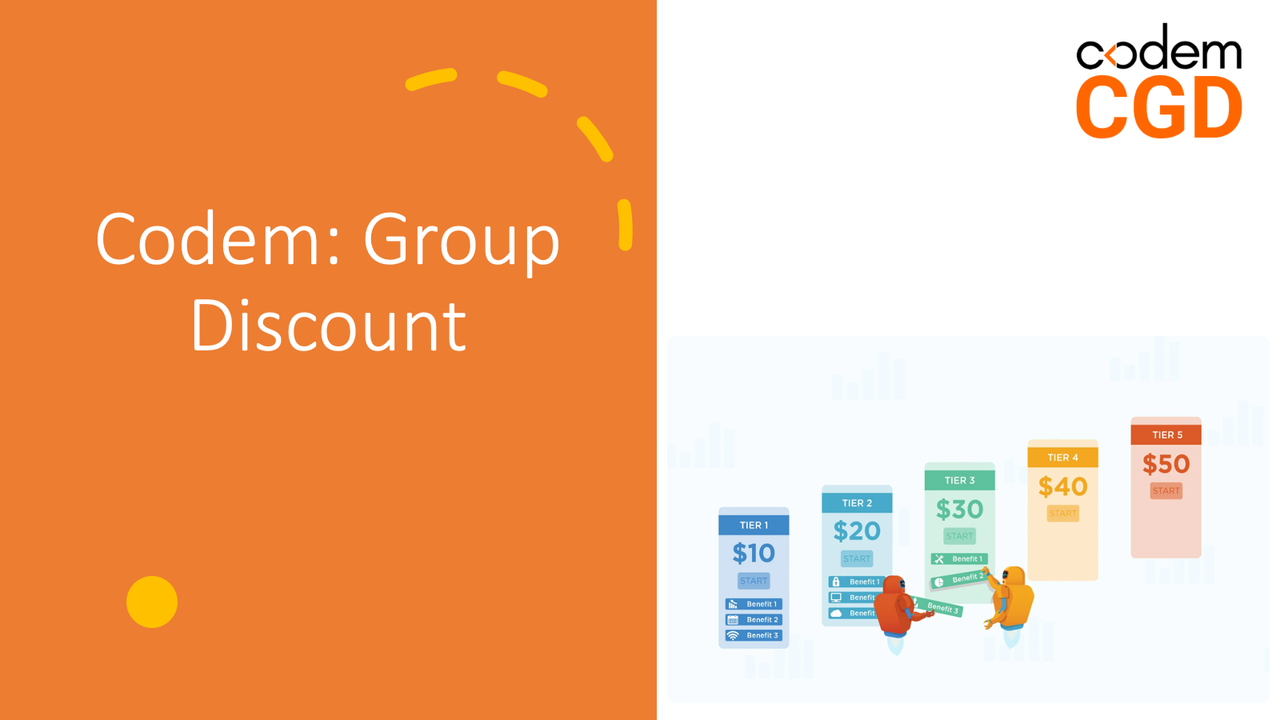 Medios de características de Codem Group Discount