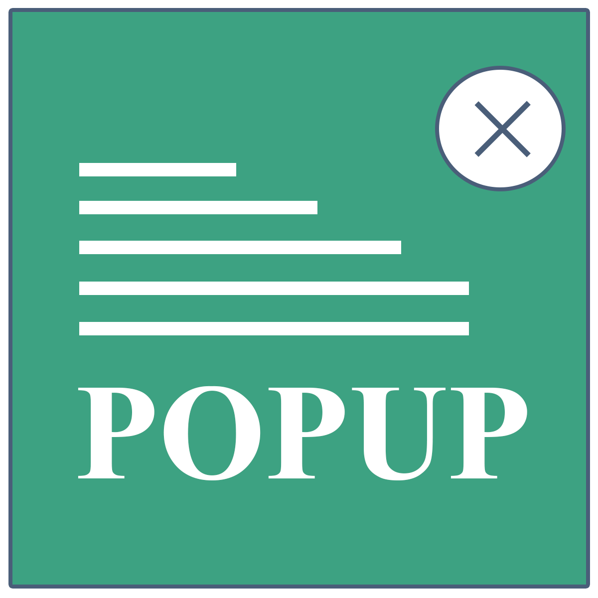 HTML Popup