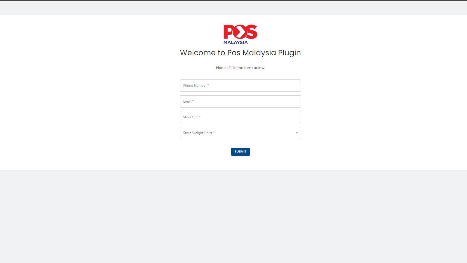 POSLaju Online OSP Screenshot