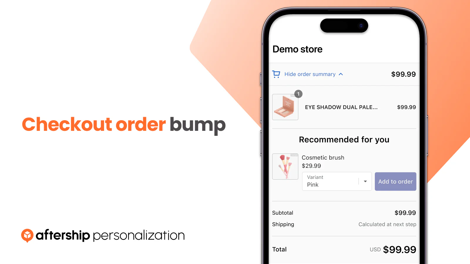 Checkout order bump