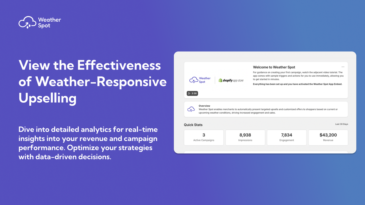 Dive into detailed analytics for real-time insights