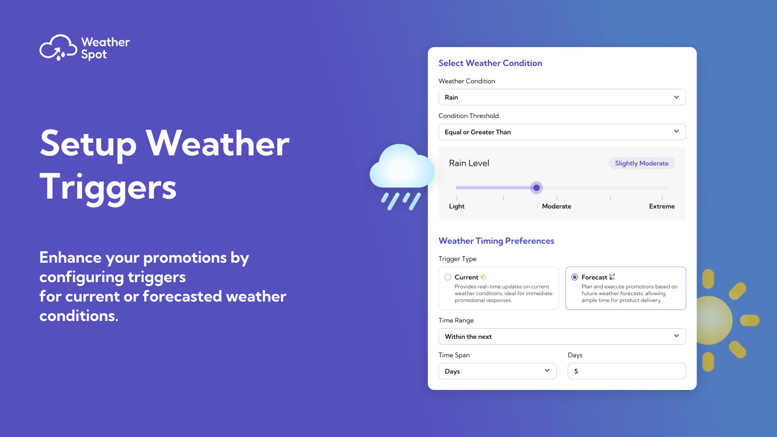 Weather Spot ‑ Smart Upselling Screenshot